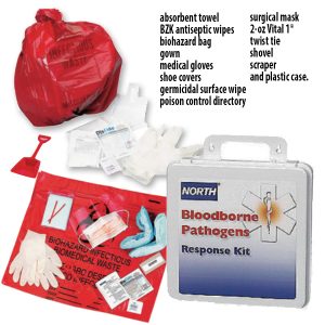 blood clean up kit