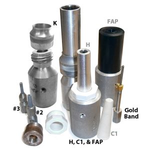 nozzles holders and adapters