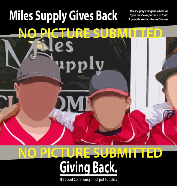 Miles Supply Gives Back
