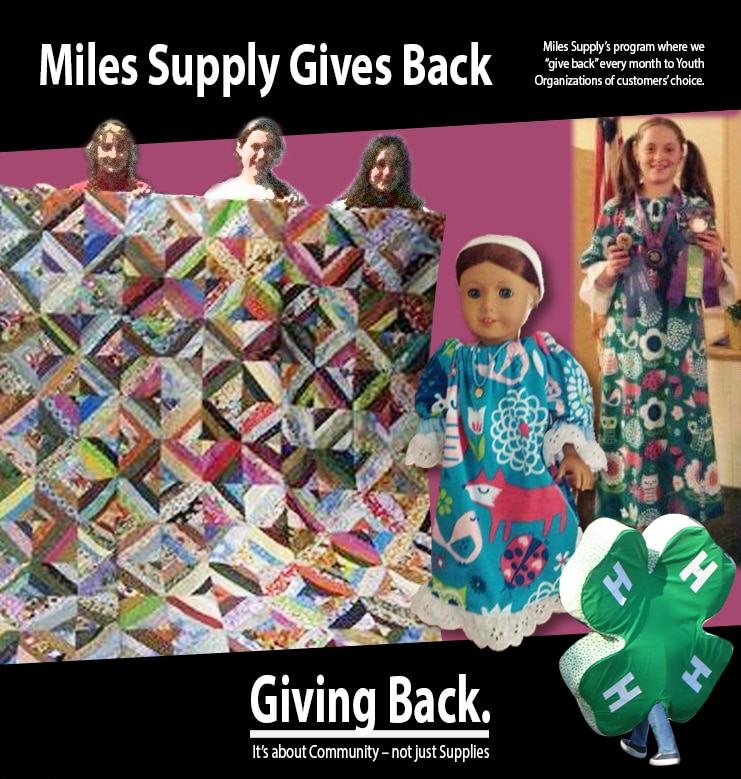 Miles Gives Back