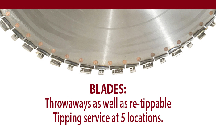 blades and blade tipping
