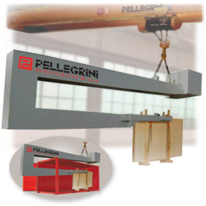 top loader for containers by Pellegrini