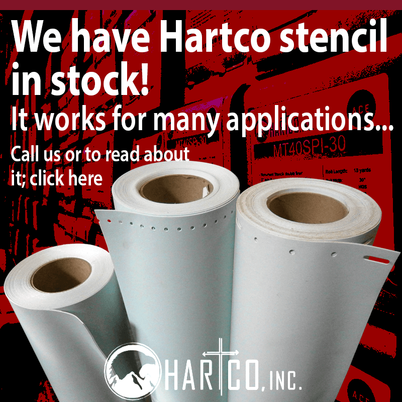 We now have Hartco Monument Stencil in stock!
