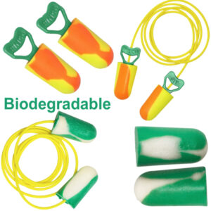 Biodegradable Ear Plugs - Bio Soft and Pinch Fit