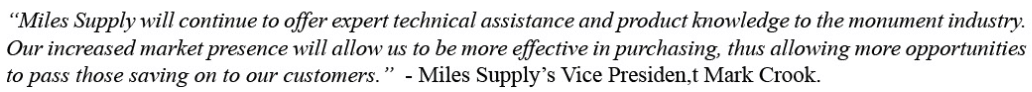 MarksQuoteScreenshot 2024-05-21 103612 | Miles Supply quote from our vice President Mark Crook