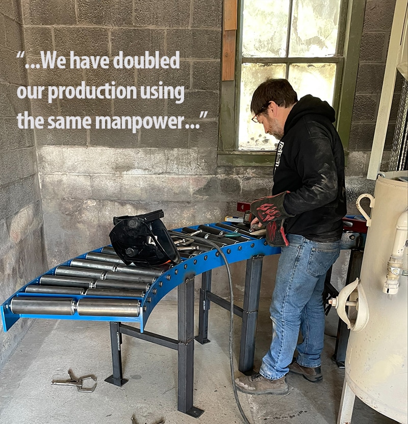 installing conveyor system
