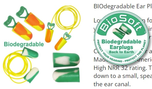 BioEarPlugs | Miles Supply click link to get a quote for biodegradable ear plugs