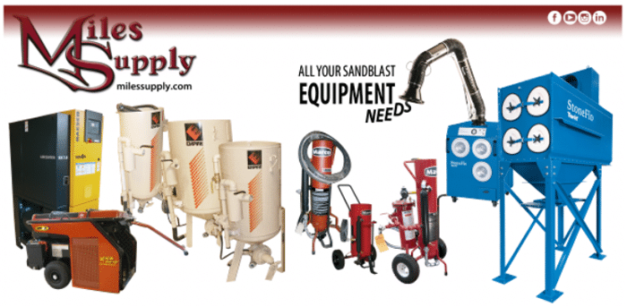 sandblast equipment