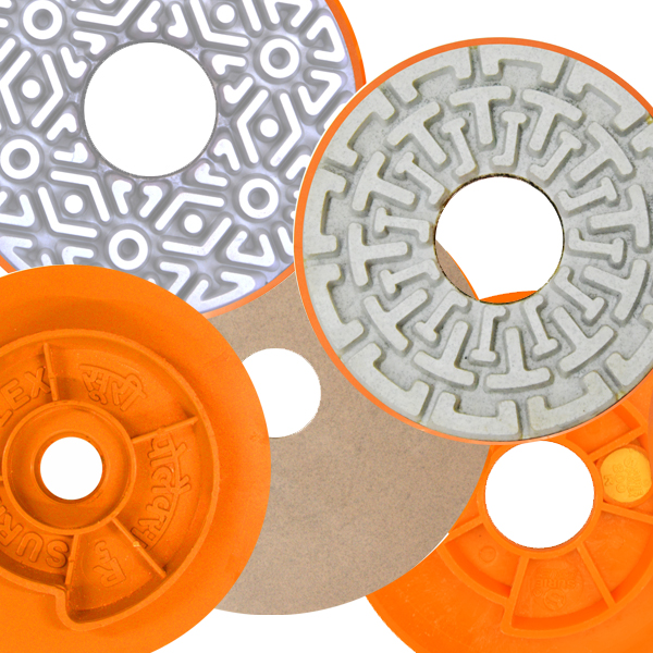 DCRB5 Edge Polish Gloex | Miles Supply Gloex Edge Polishing Pads 5" and 6" from Miles Supply