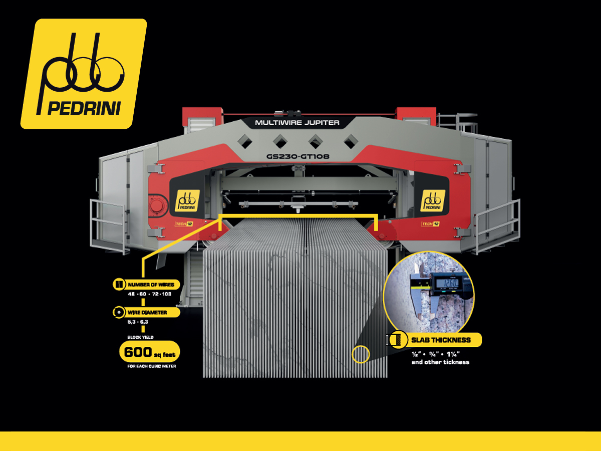 Pedrini Multiwire Saw