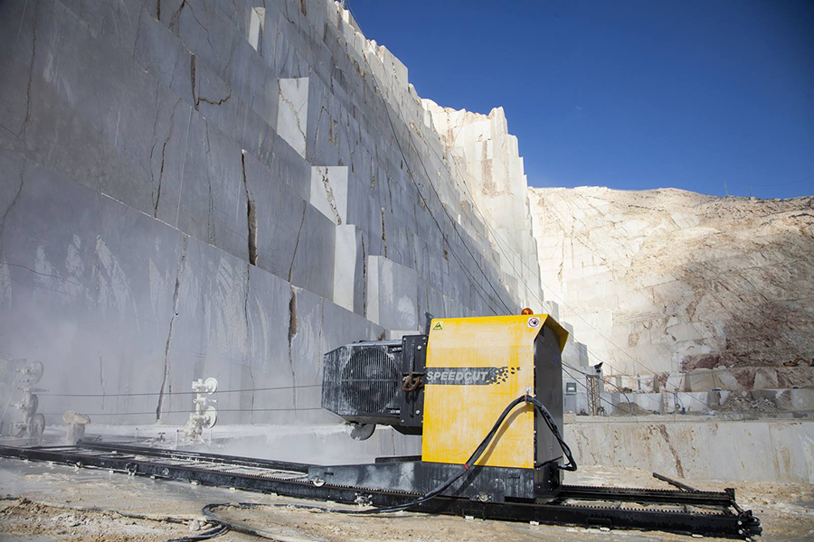 Speedcut Picoroc SpeedCut Diamond Wire Machine for Quarry | Miles Supply
