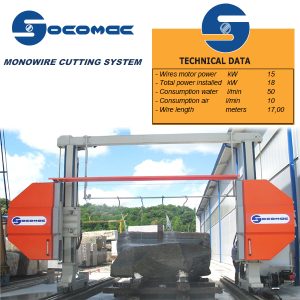 Socomac Monowire Single wire saw